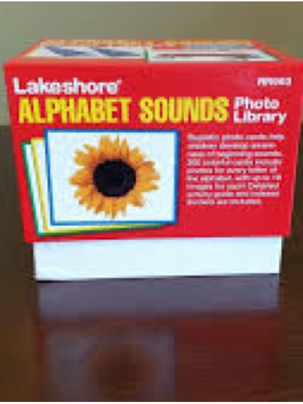 Lakeshore Alphabet Sounds Photo Library Educational Cards
